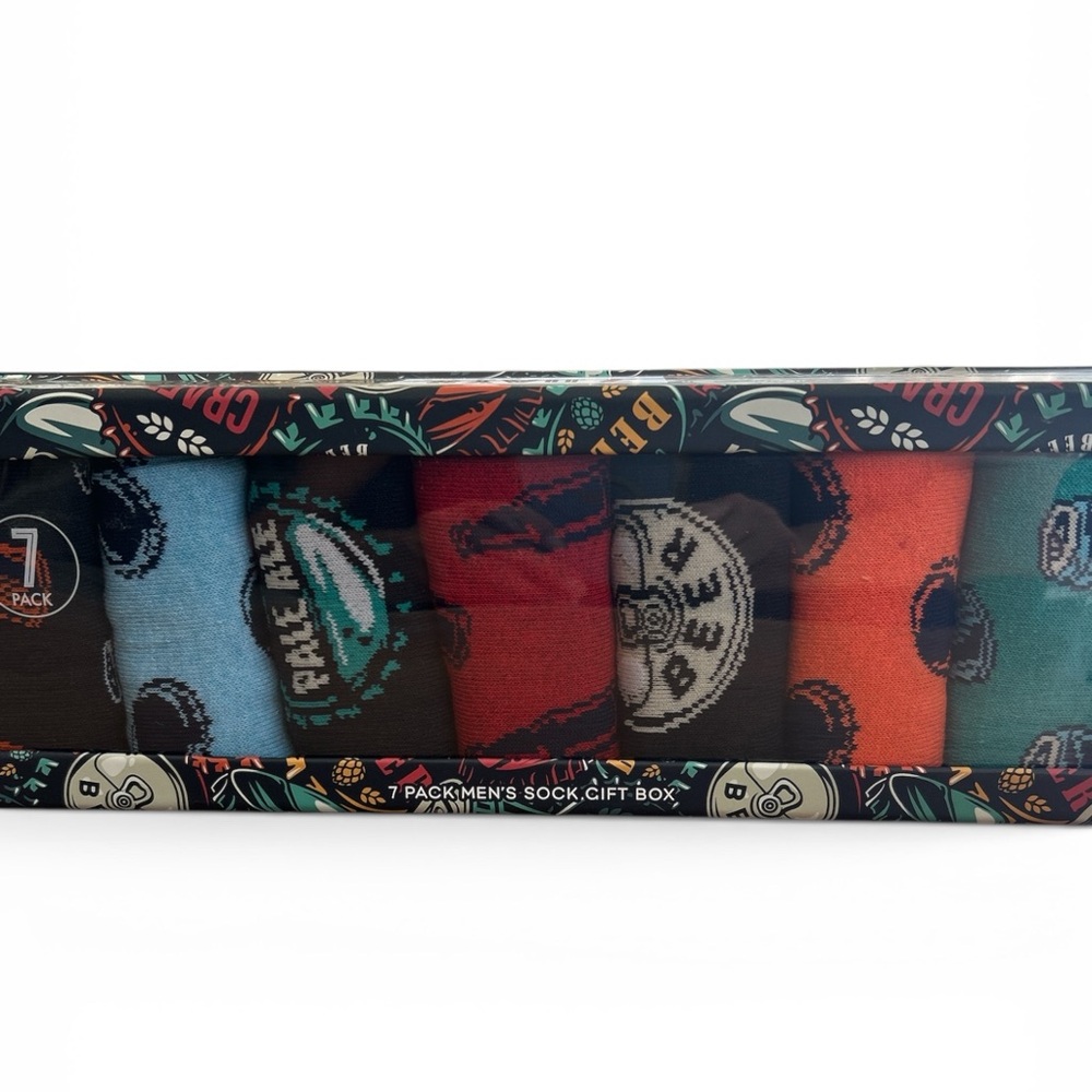 Fun Novelty Sock Gift Sets – BBQ + Beer Theme